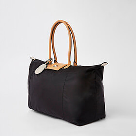 Black soft RI weekend travel bag